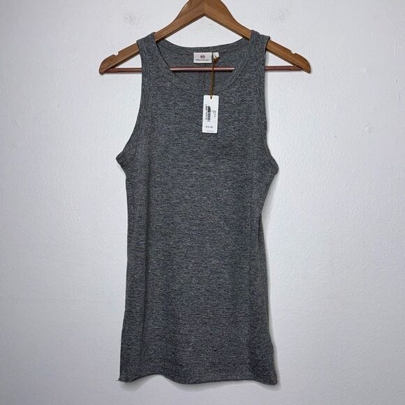 AG Adriano Goldsmied Lexi Tank in Speckled Heather Grey Size Small - Picture 3 of 7